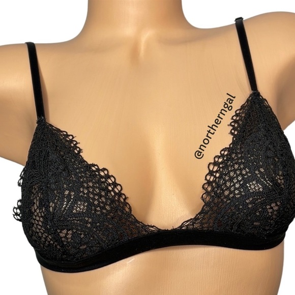 2 Bralettes Bundle-Victoria’s Secret Unlined Lacey Bralette - Picture 7 of 12